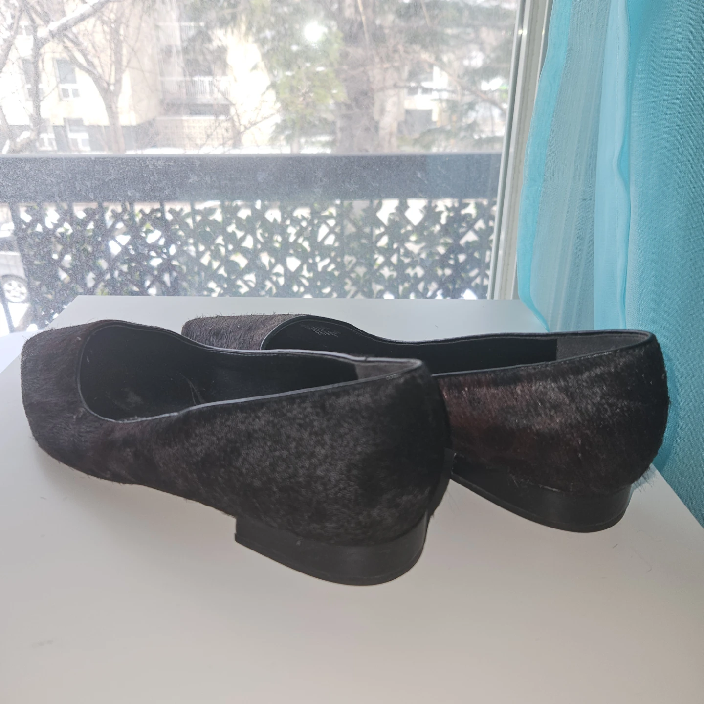 Franco Sarto Leopard Print Calf Hair Flats - photo 2