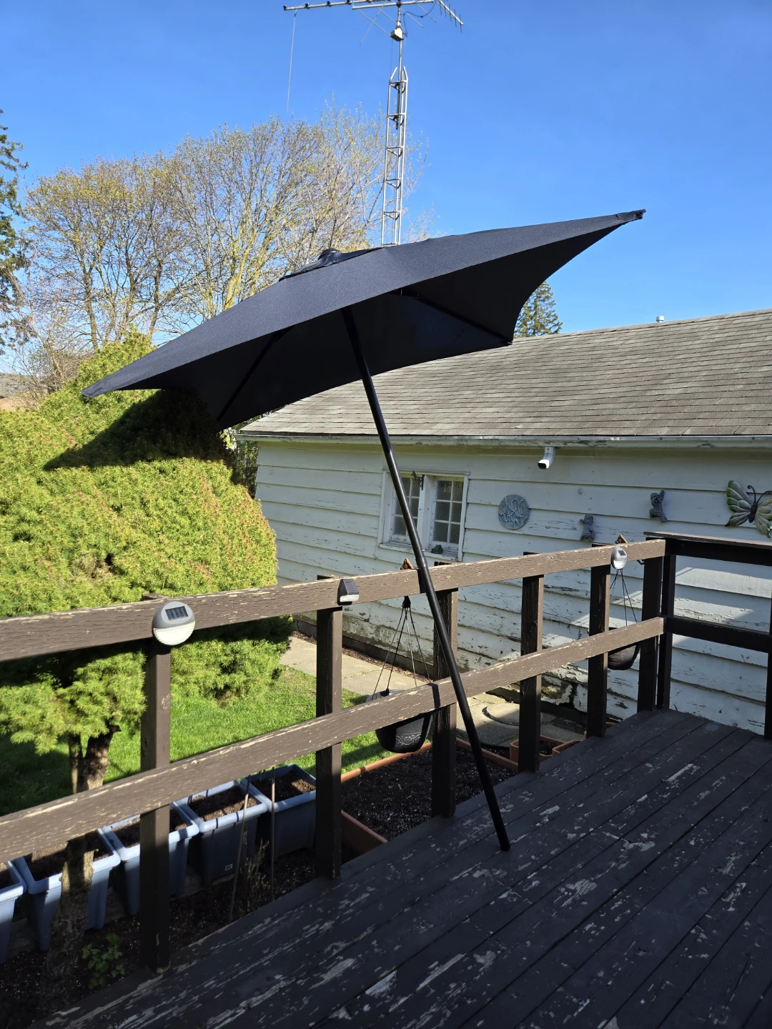 Dark blue Outdoor Patio Umbrella - photo 3