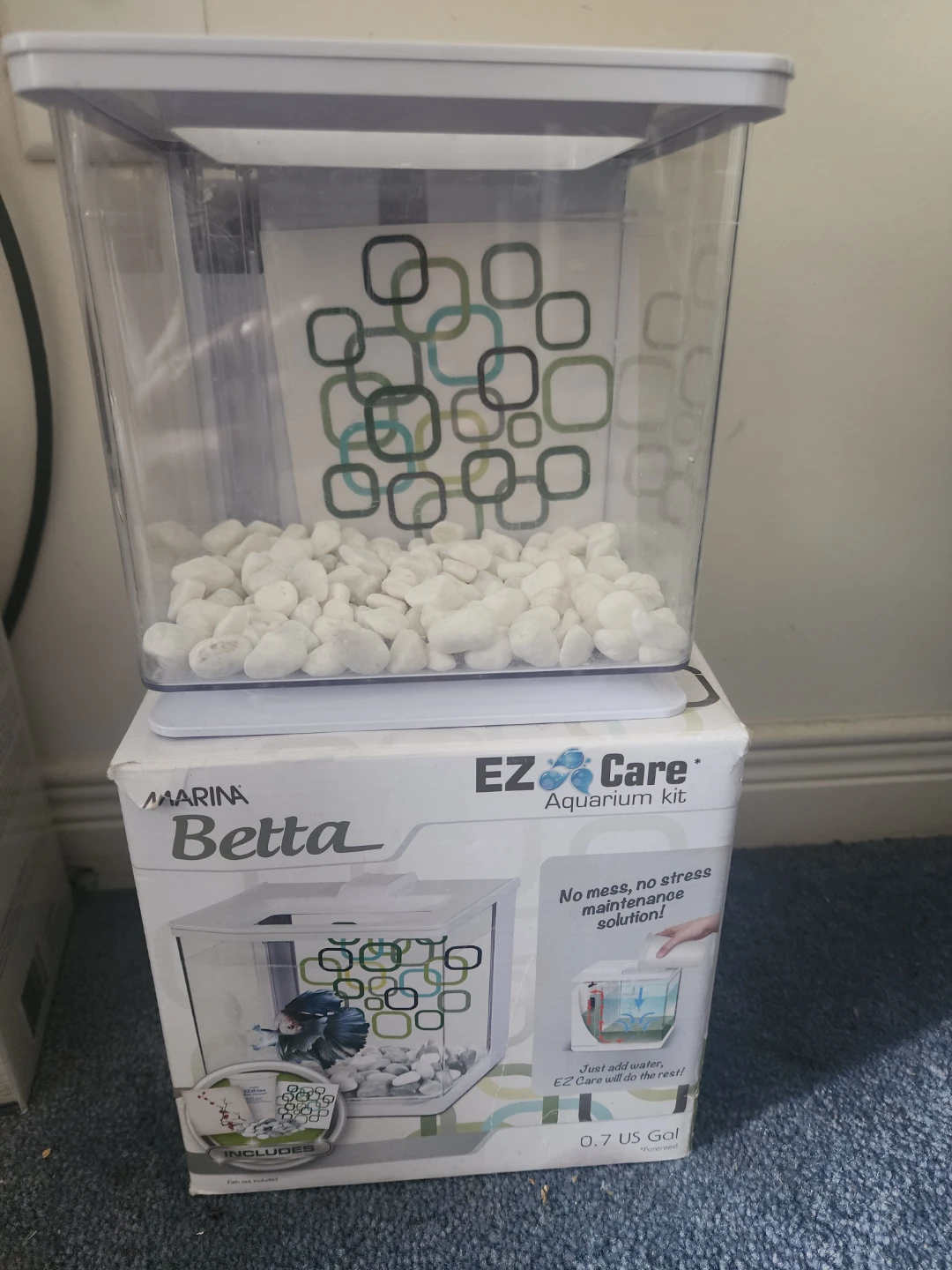 Marina Betta EZ Care Aquarium Kit - 0.7 US Gal