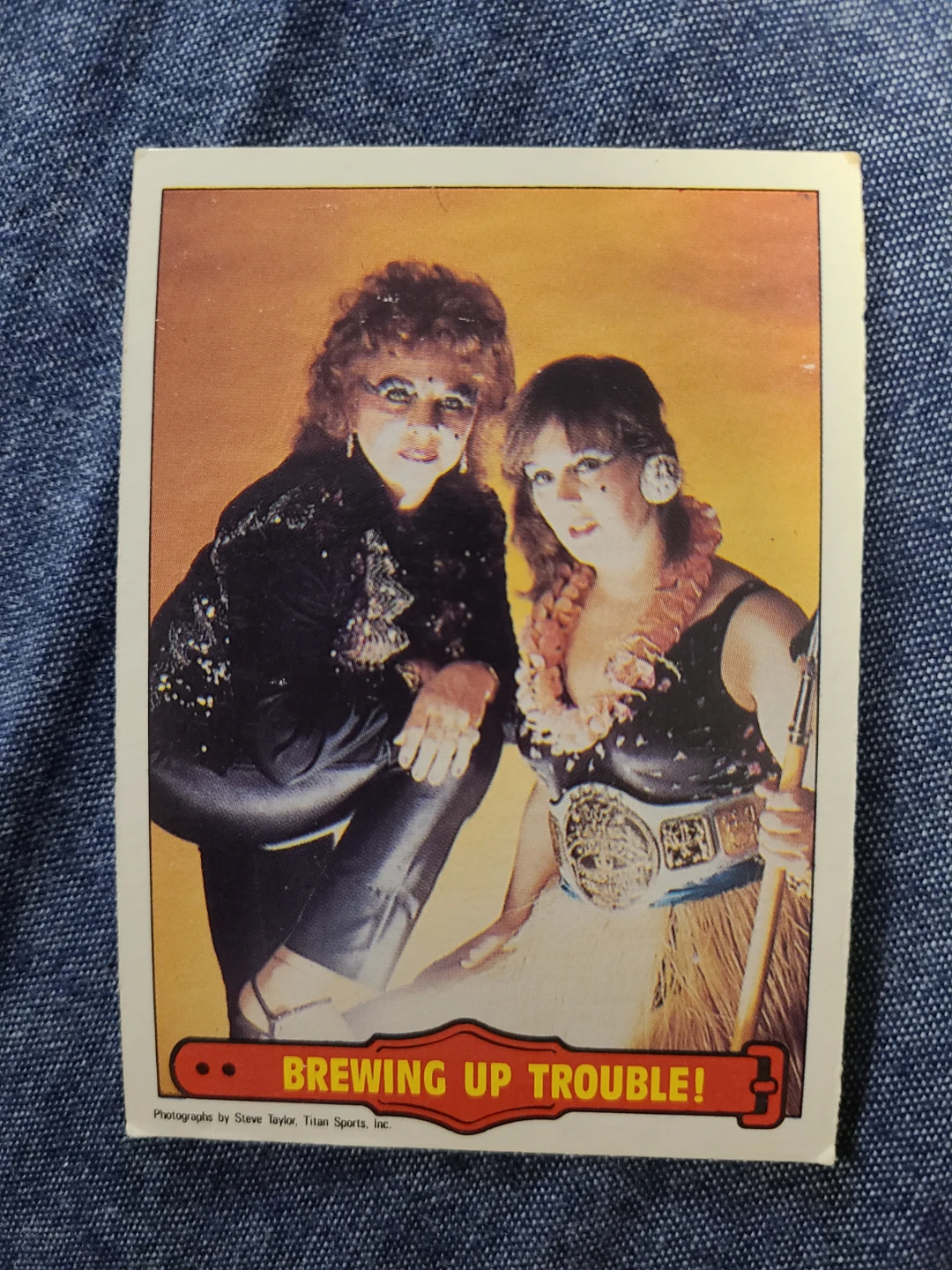 1985 Ringside Action Trading Card