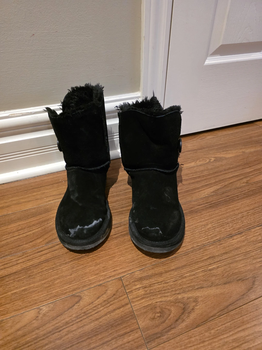 UGG Australia Black Suede Boots - photo 3