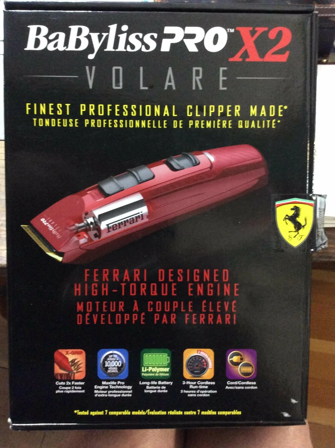 BaBylissPRO X2 Volare Cordless Hair Clipper