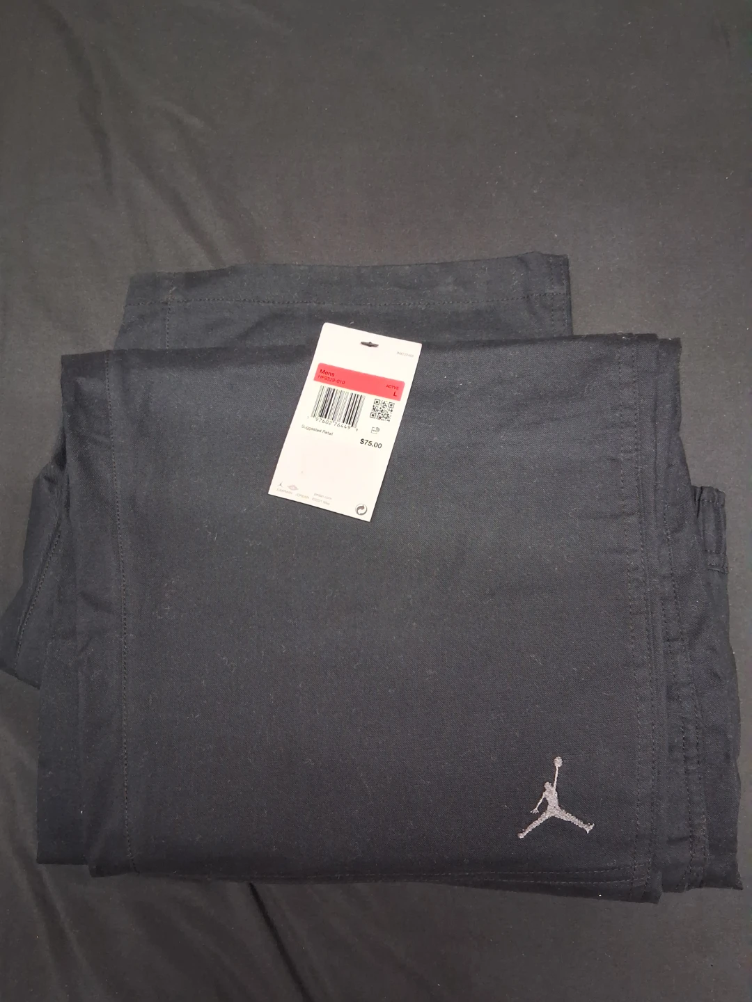 Jordan Essentials Men's Woven Pants Black Size L - photo 2