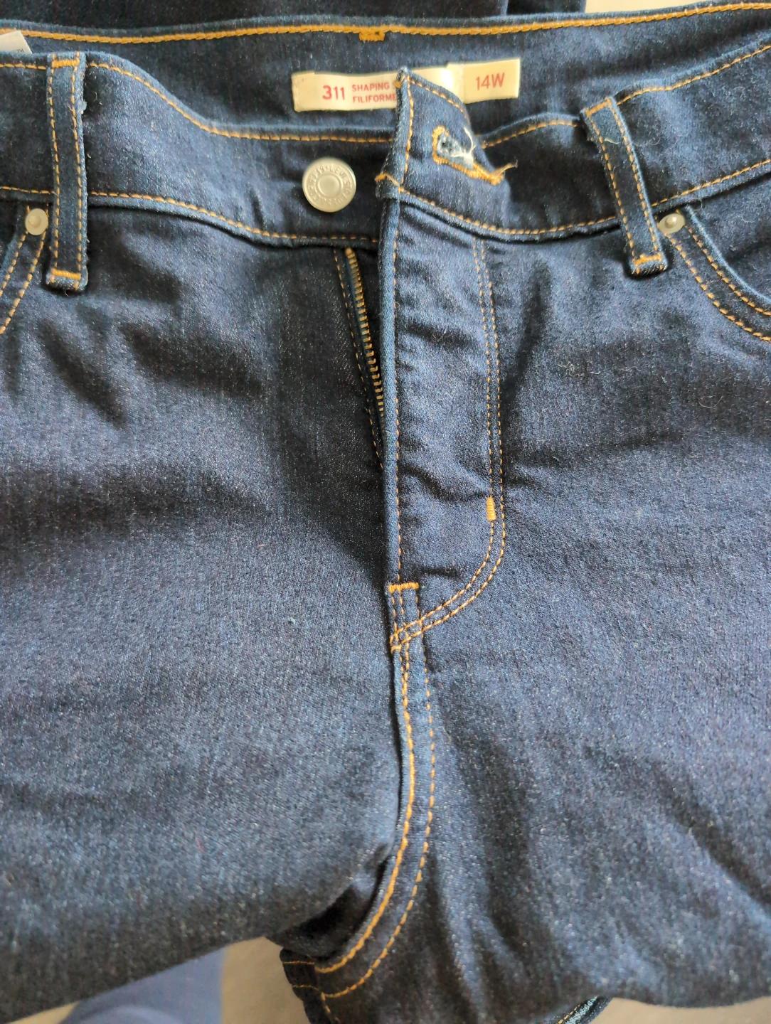 Levi's Women's 311 Jeans - Dark Wash - Size 14W