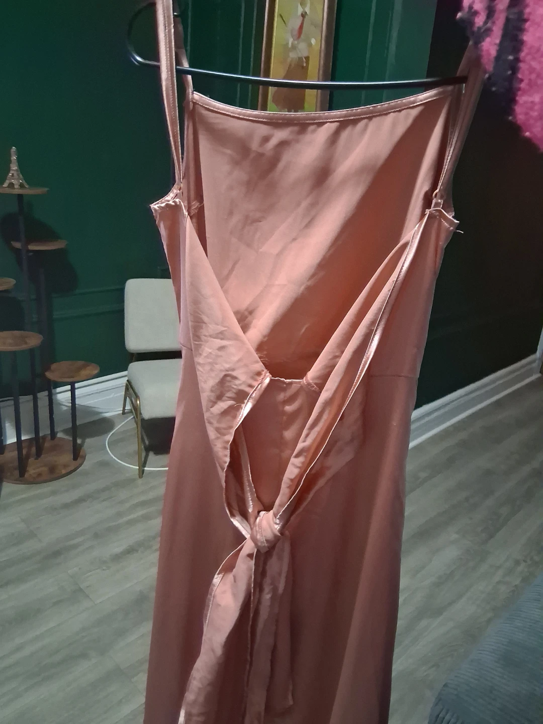 Satin Maxi Slip Dress