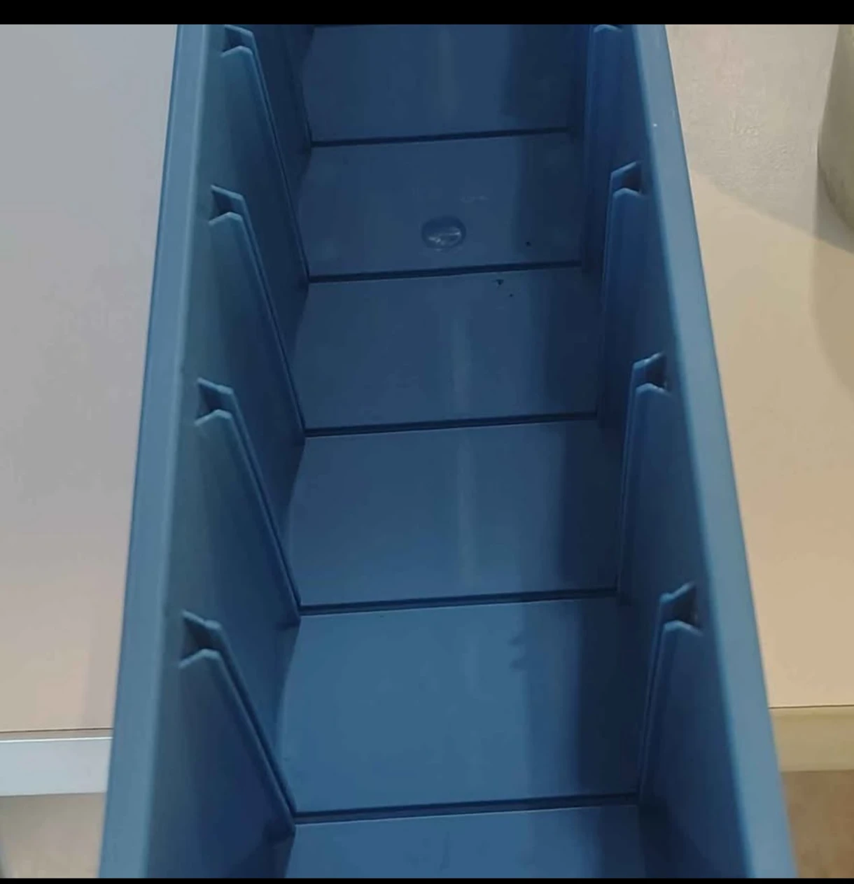 Blue Stackable Storage Bins - photo 2