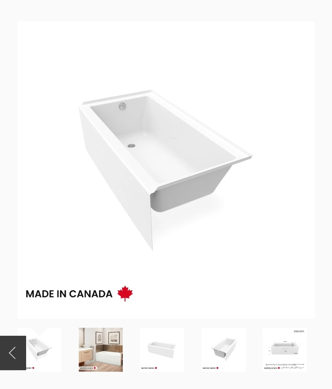 MAAX Rubix Bathtub