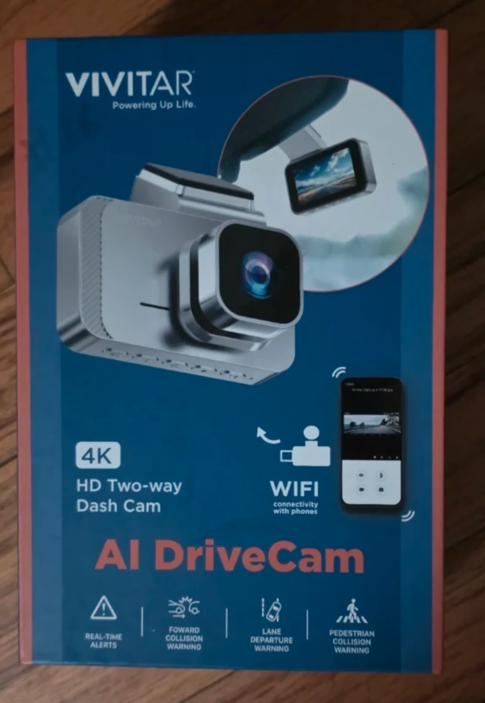 Vivitar AI DriveCam HD Two-way Dash Cam