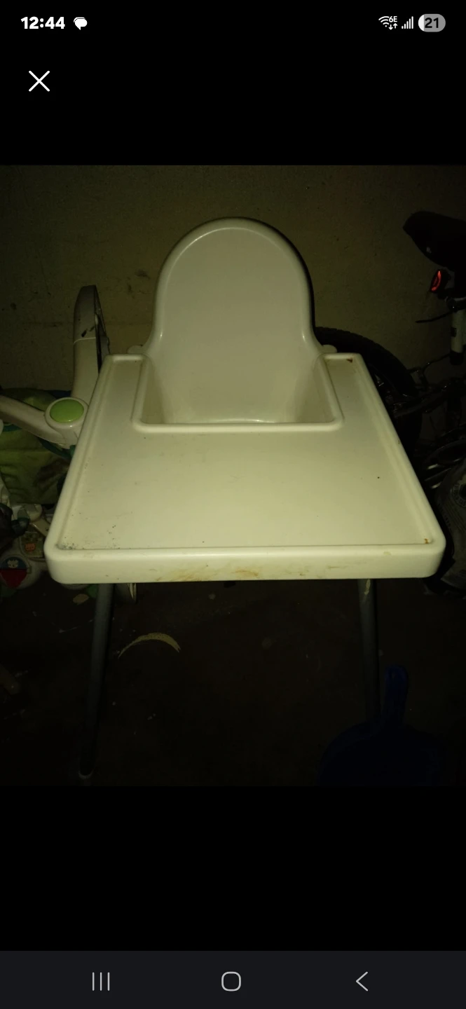 IKEA White  High Chair