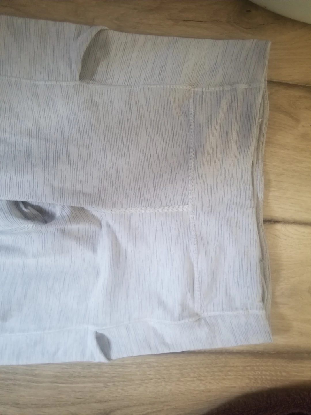 Lululemon Grey Striped Crop Leggings - photo 5