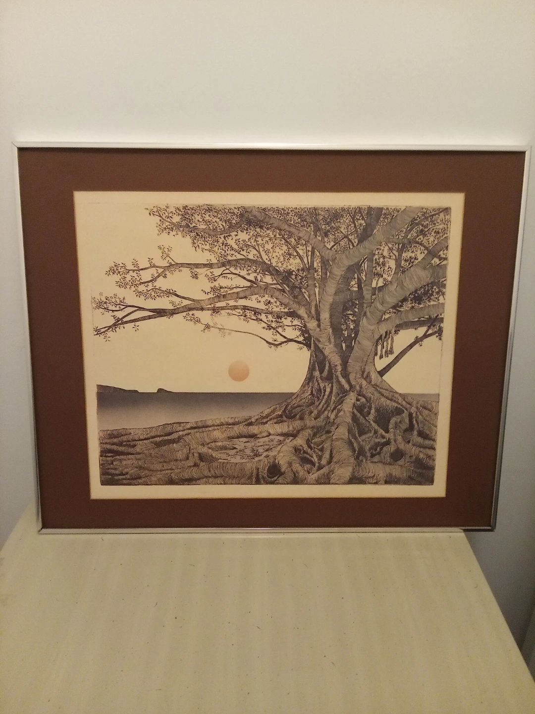 Michael Arth Vntg Tropical Fig Tree Framed print