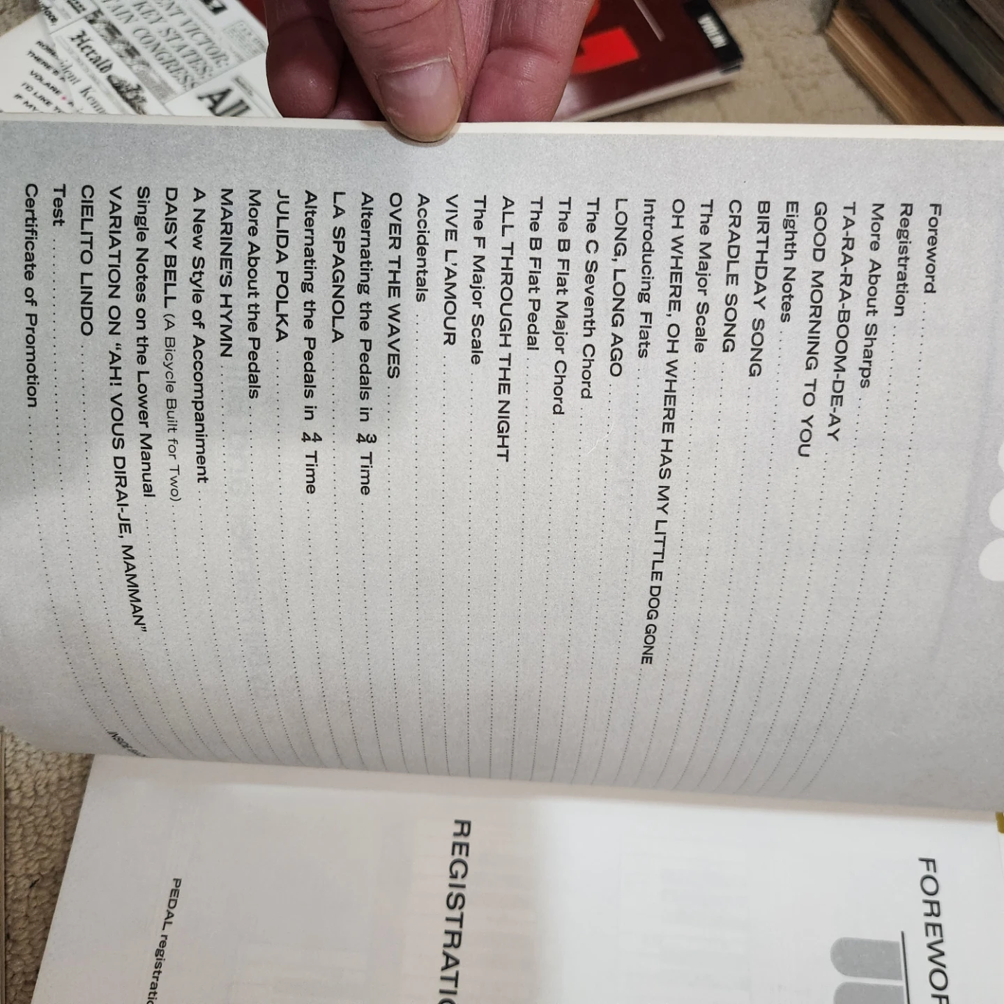 Palmer-Hughes Spinet Organ Course Books 1-8 +2 - photo 5