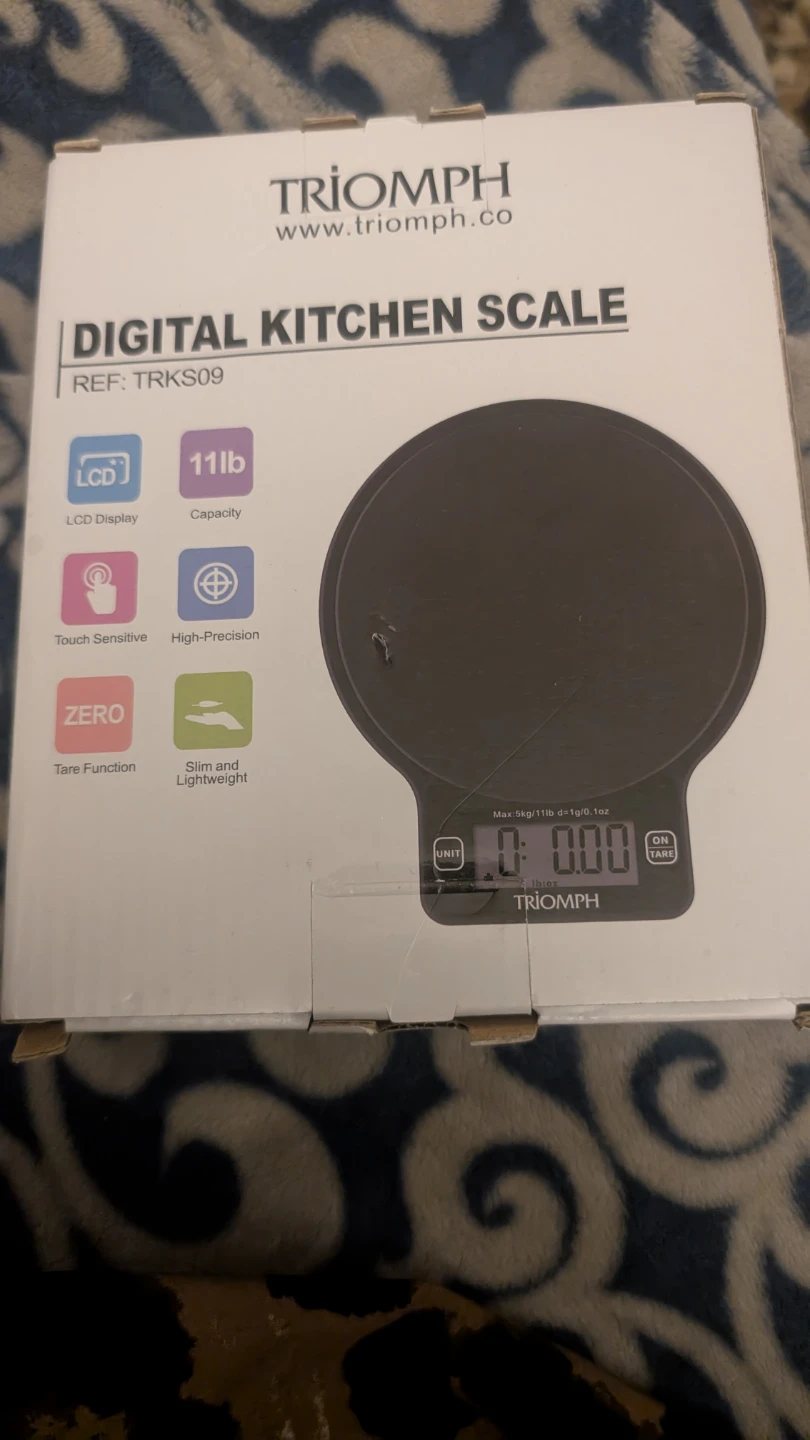 TRIOMPH Digital Kitchen Scale - photo 2