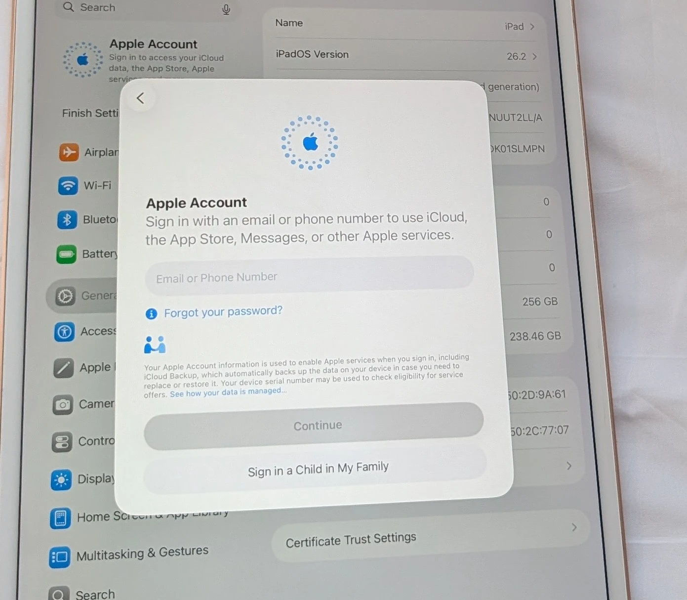 Nice APPLE iPad AIR 3 256GB WIFI 10.5 inch iOS26 - photo 3