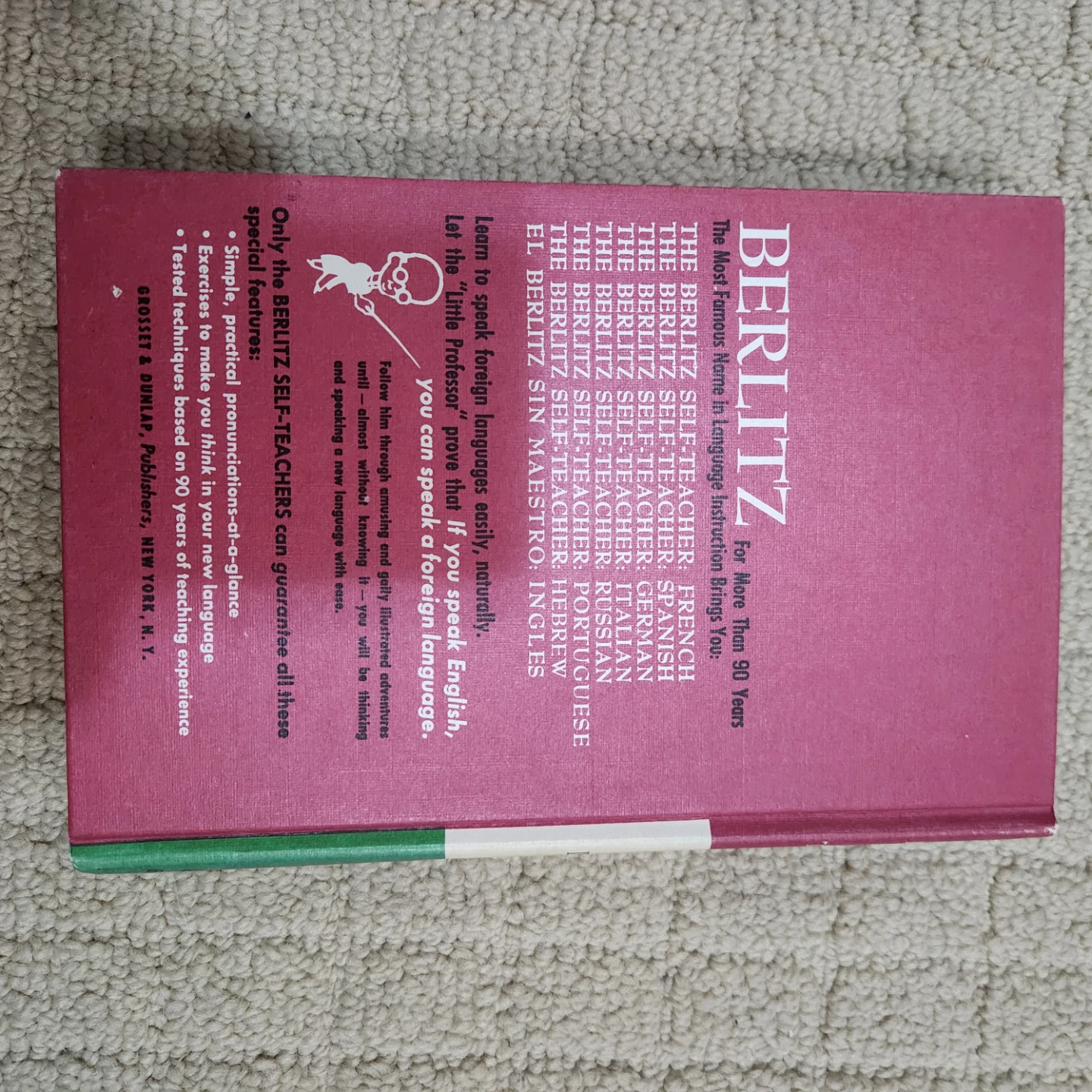 Berlitz Self-Teacher Italian Language Book - photo 3