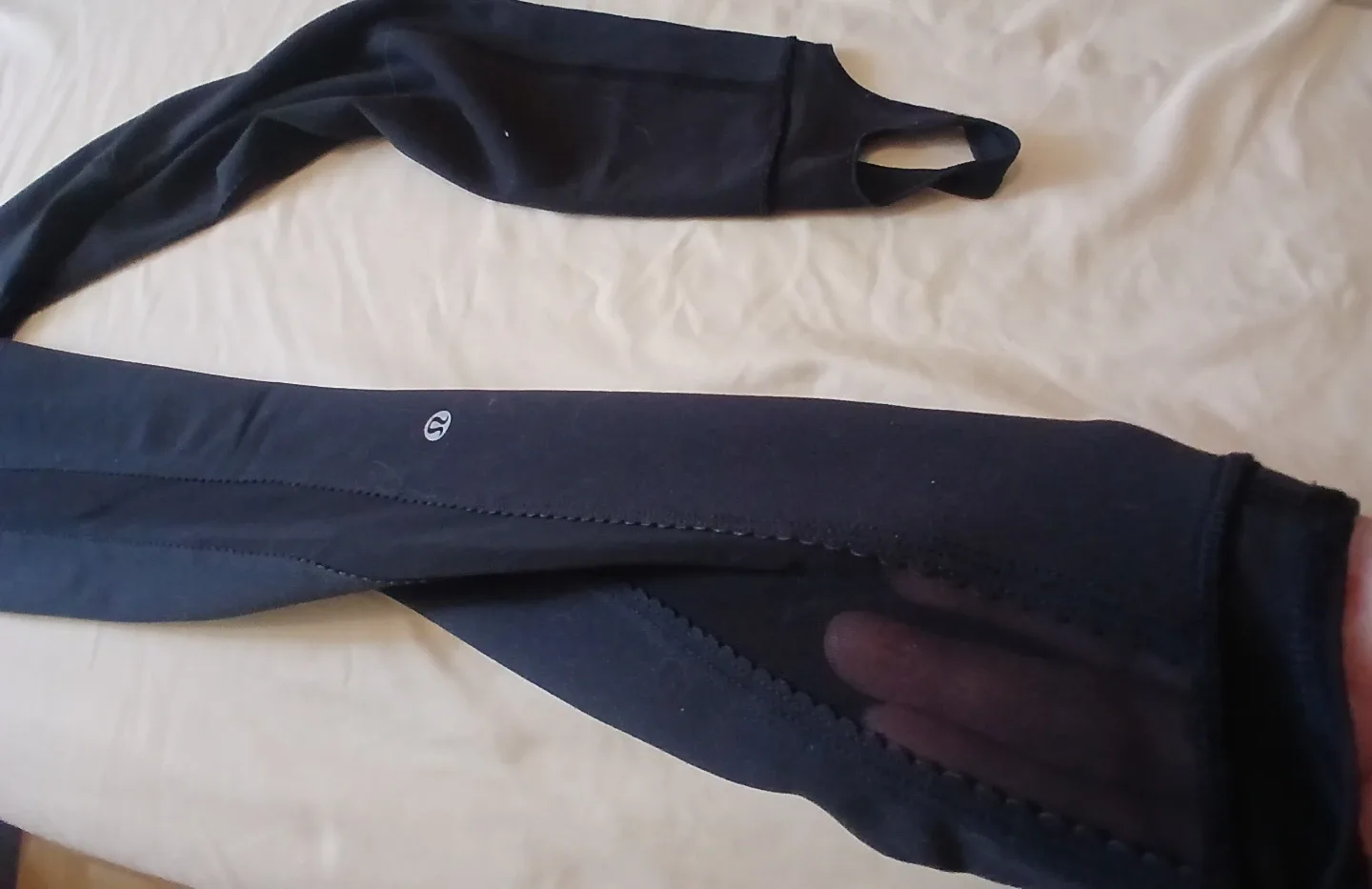 Lululemon Black Stirrup Leggings