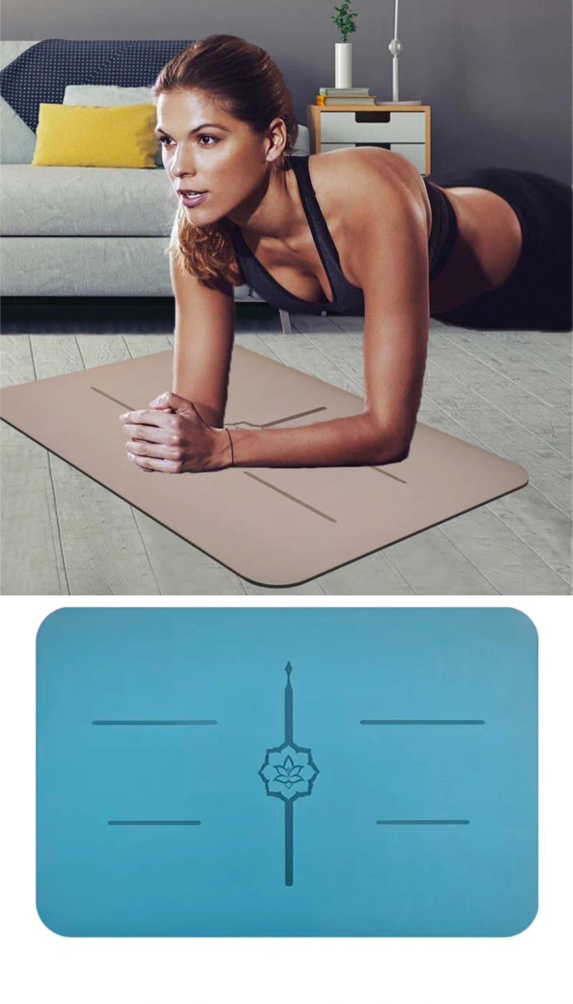 Brand new mini Yoga Mat in Blue