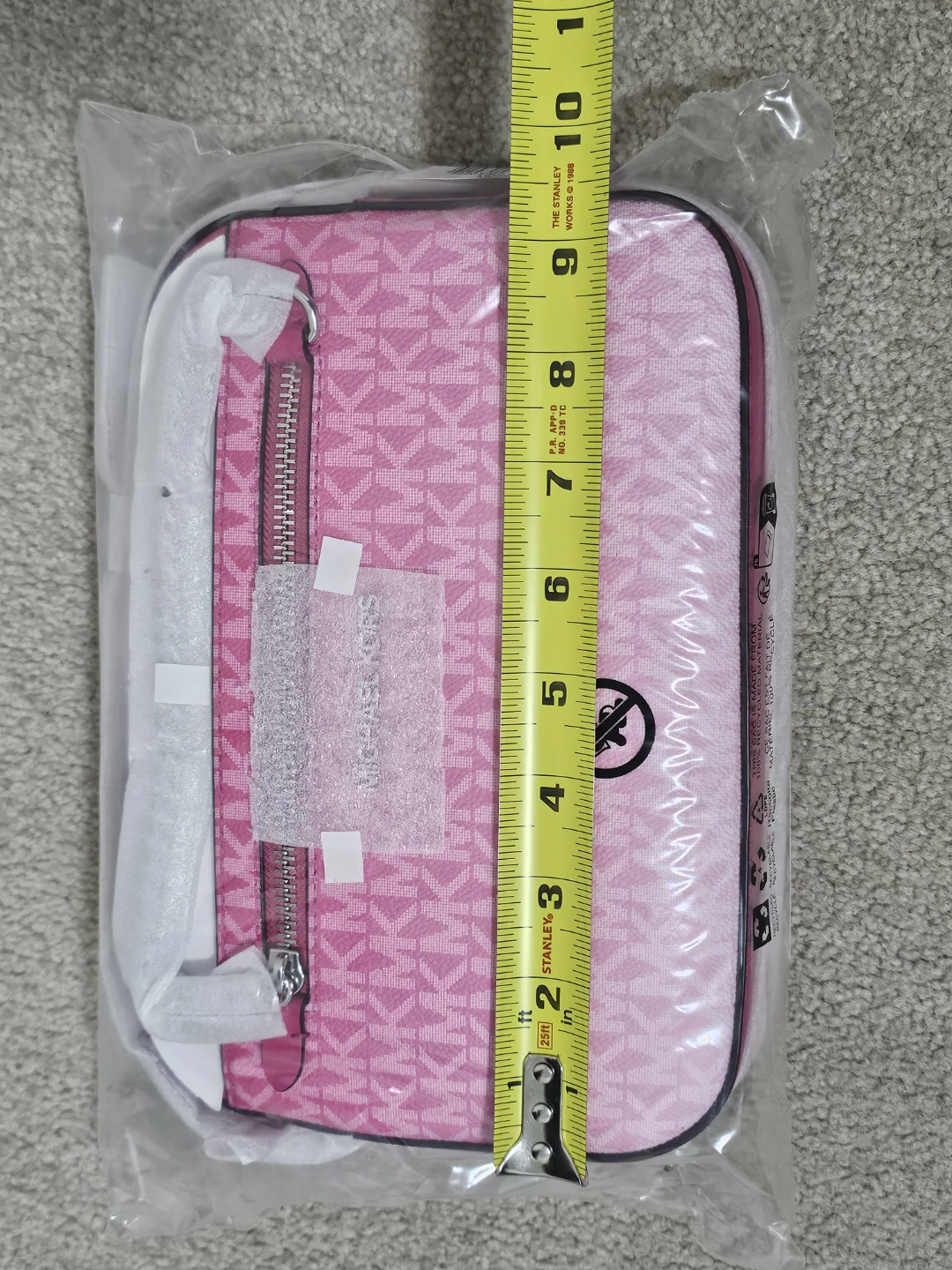 BNWT Michael Kors Pink "MK" Monogram Bag - PRICE FIRM - photo 3