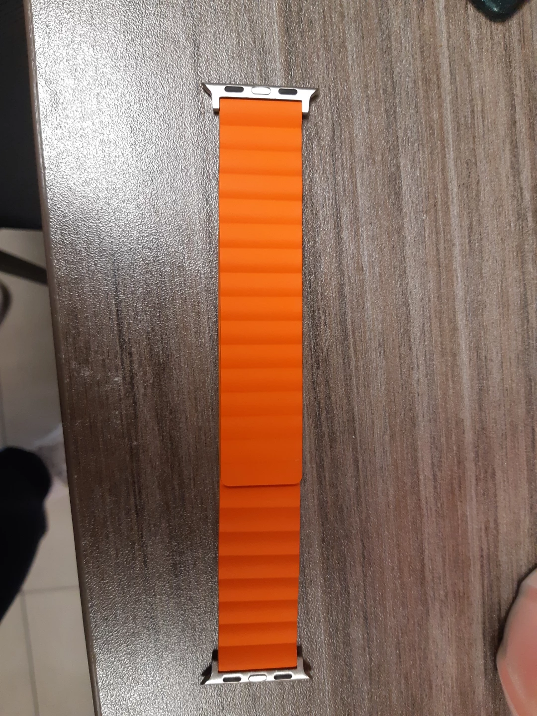 Magnetic Reversible  🌱 Watch Band 45mm Orange / Grey