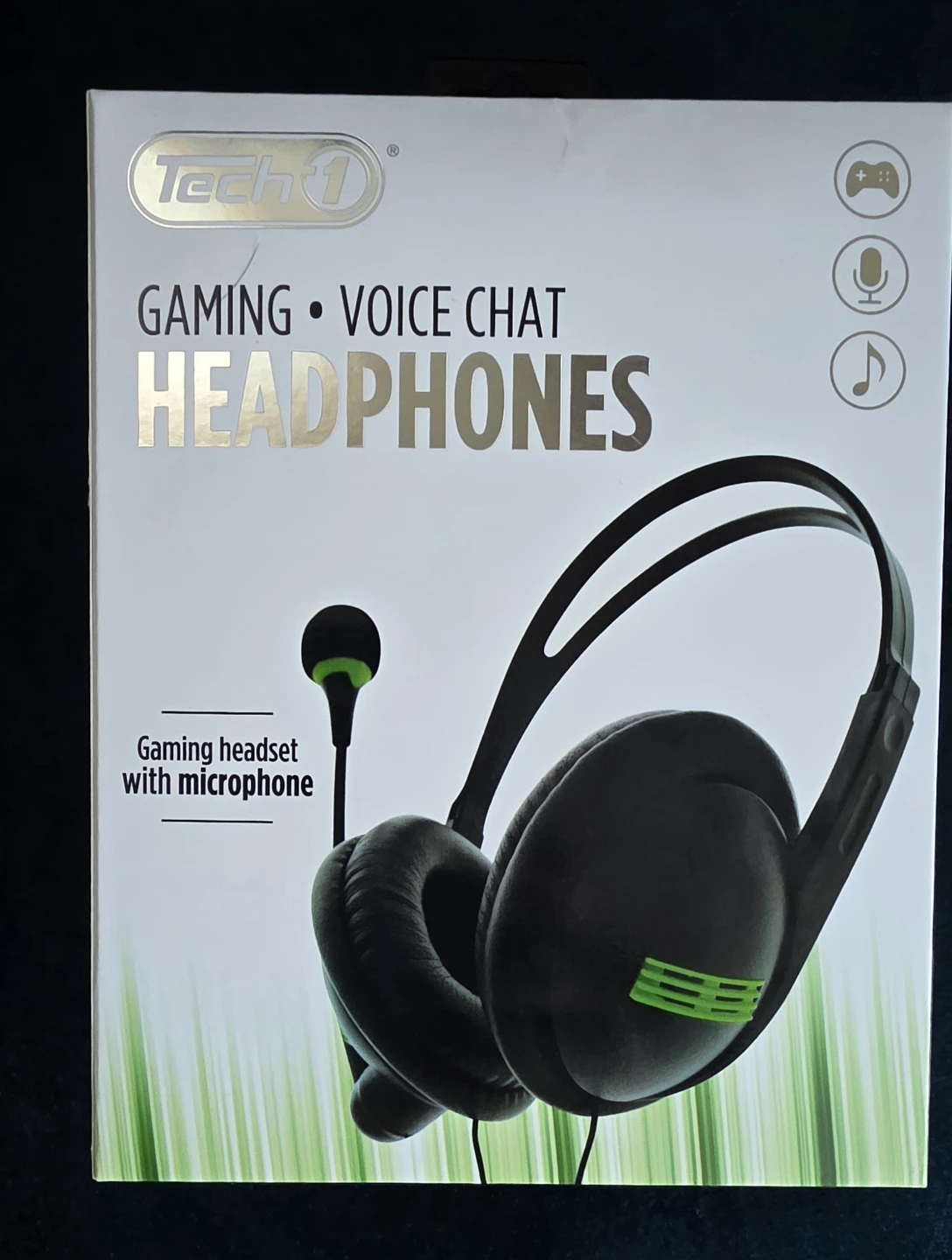Tech 1 Gaming Headphones with Microphone
