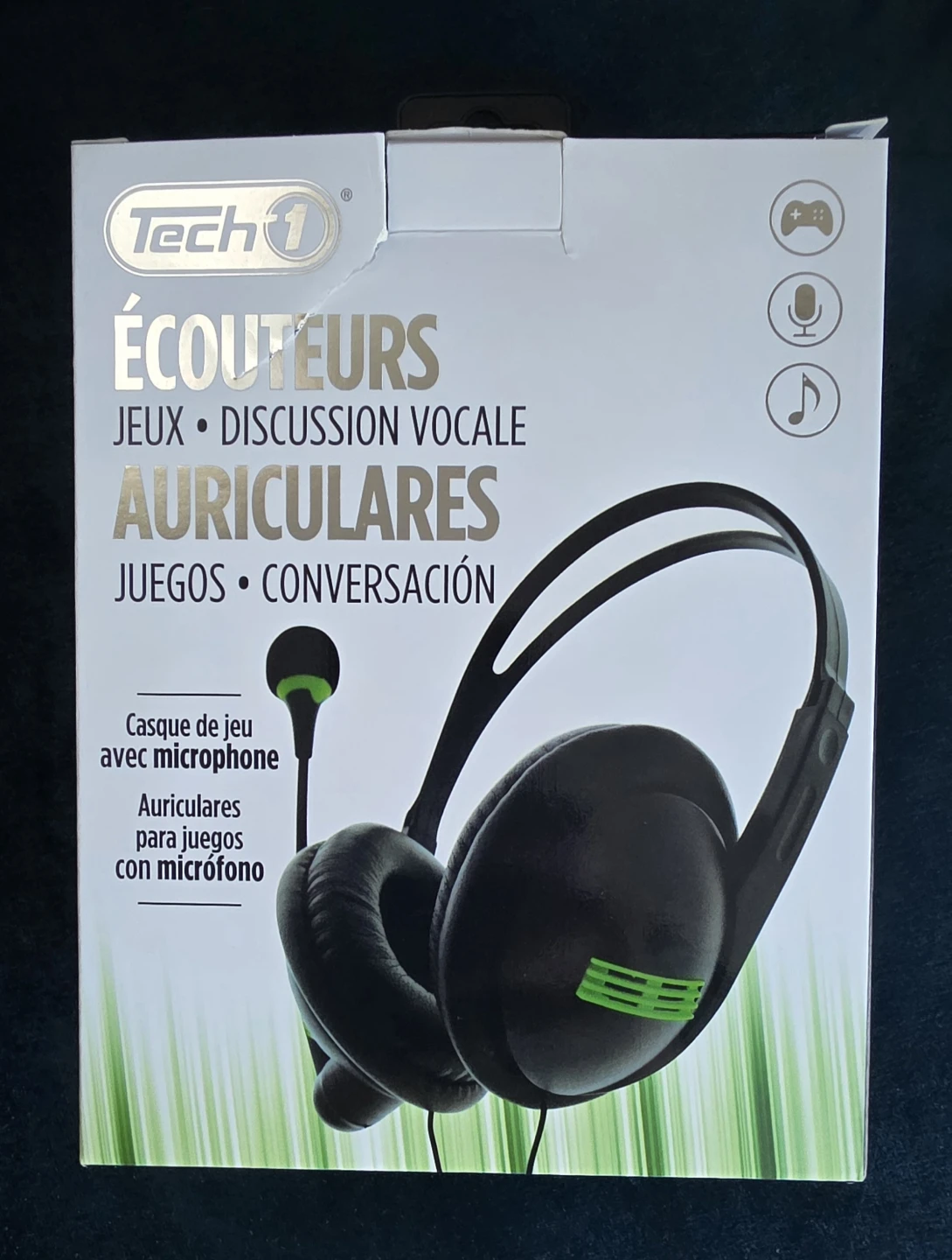 Tech 1 Gaming Headphones with Microphone - photo 2