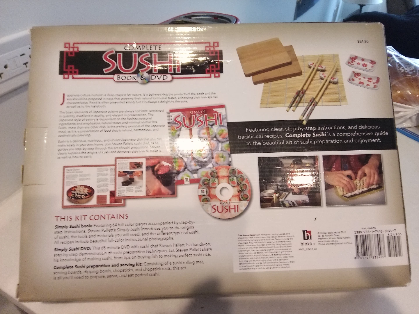 Complete Sushi Book & DVD Kit - photo 2