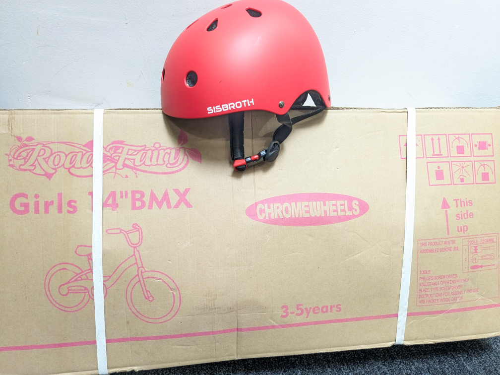 Road Fairy 14 " Chromewheels Girls Bicycle + Sport Helmet - photo 2