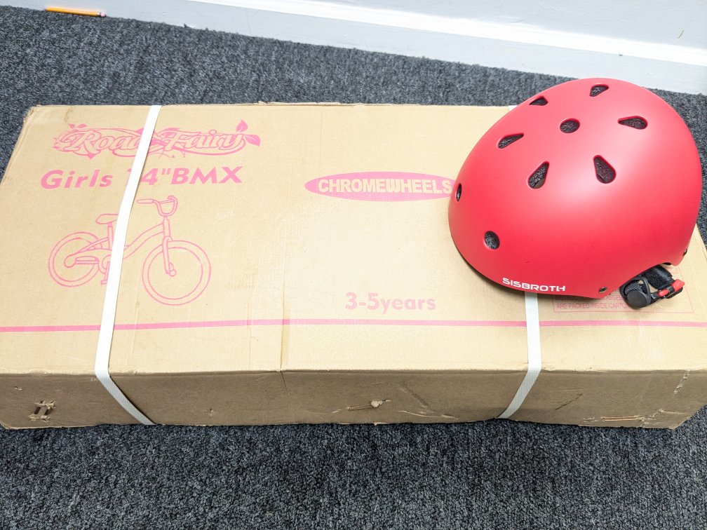 Road Fairy 14 " Chromewheels Girls Bicycle + Sport Helmet - photo 4