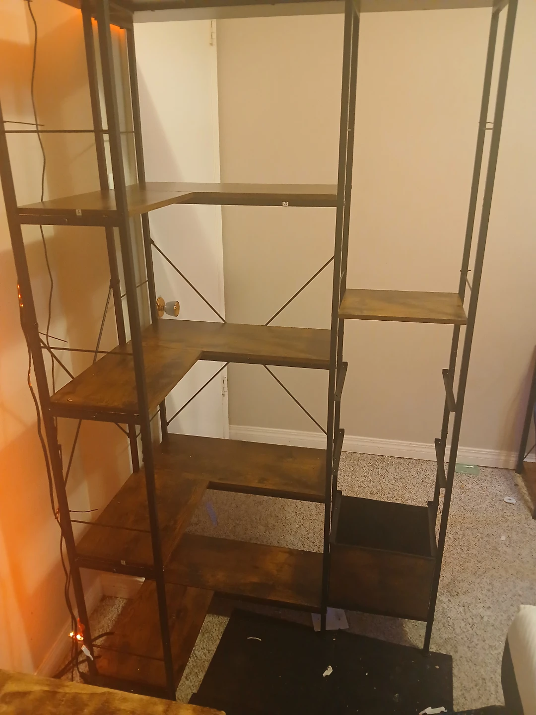 Industrial Style Bookshelf
