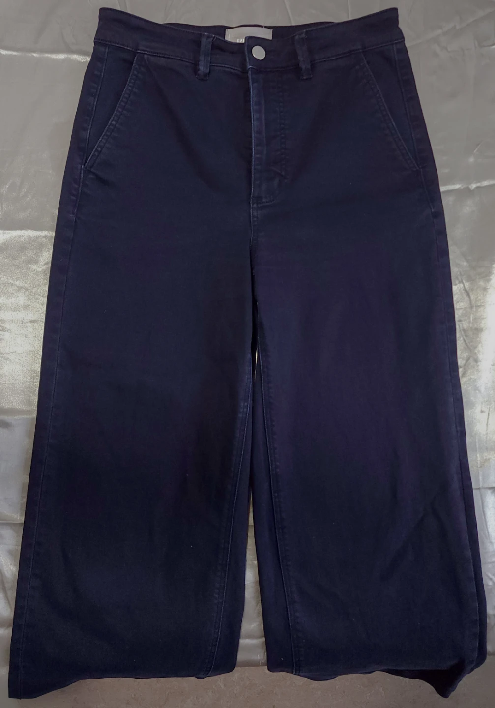 NEW Everlane Wide-Leg Cropped High Waisted Pants - photo 4