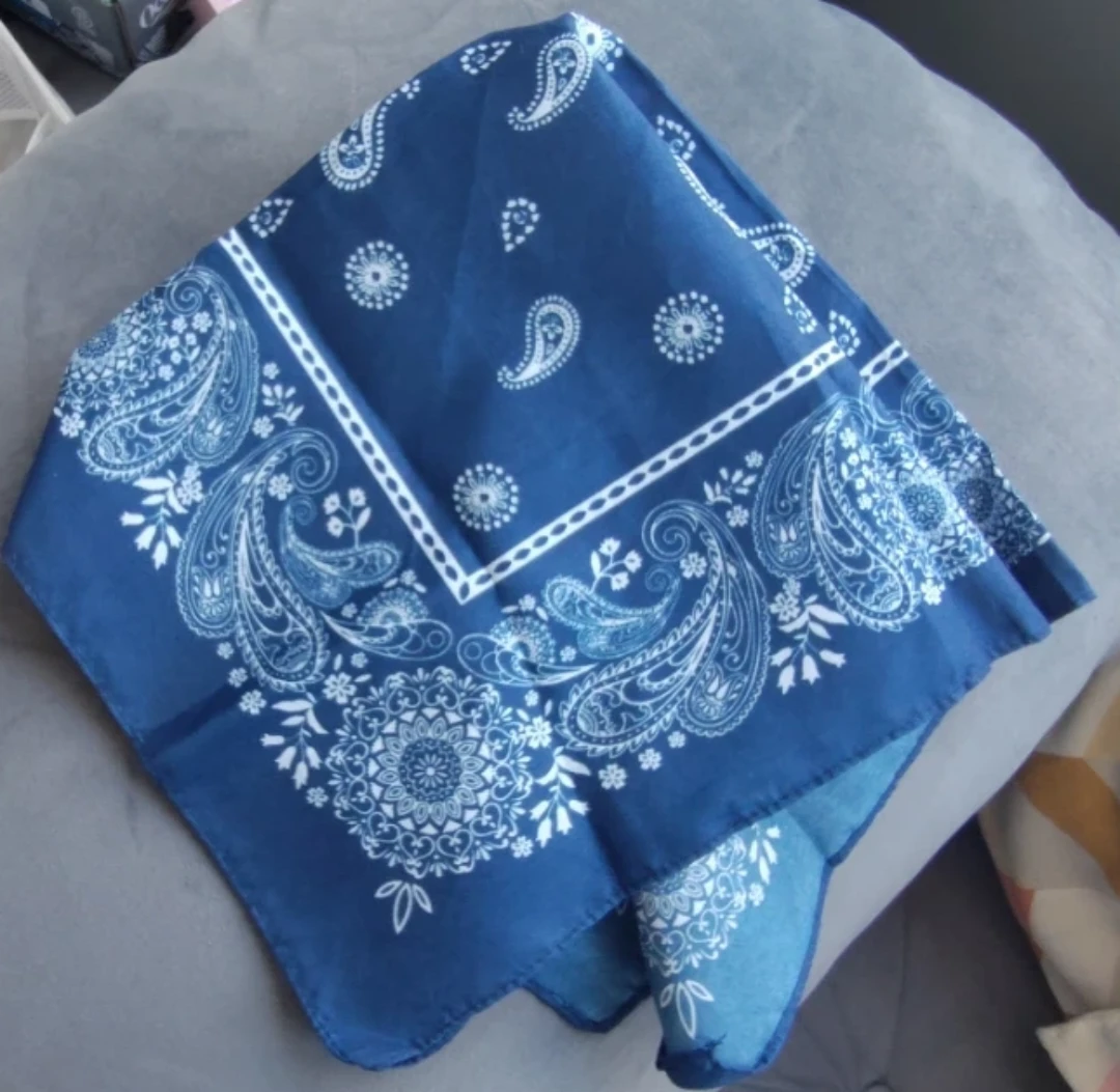 Blue Paisley Bandana - photo 2