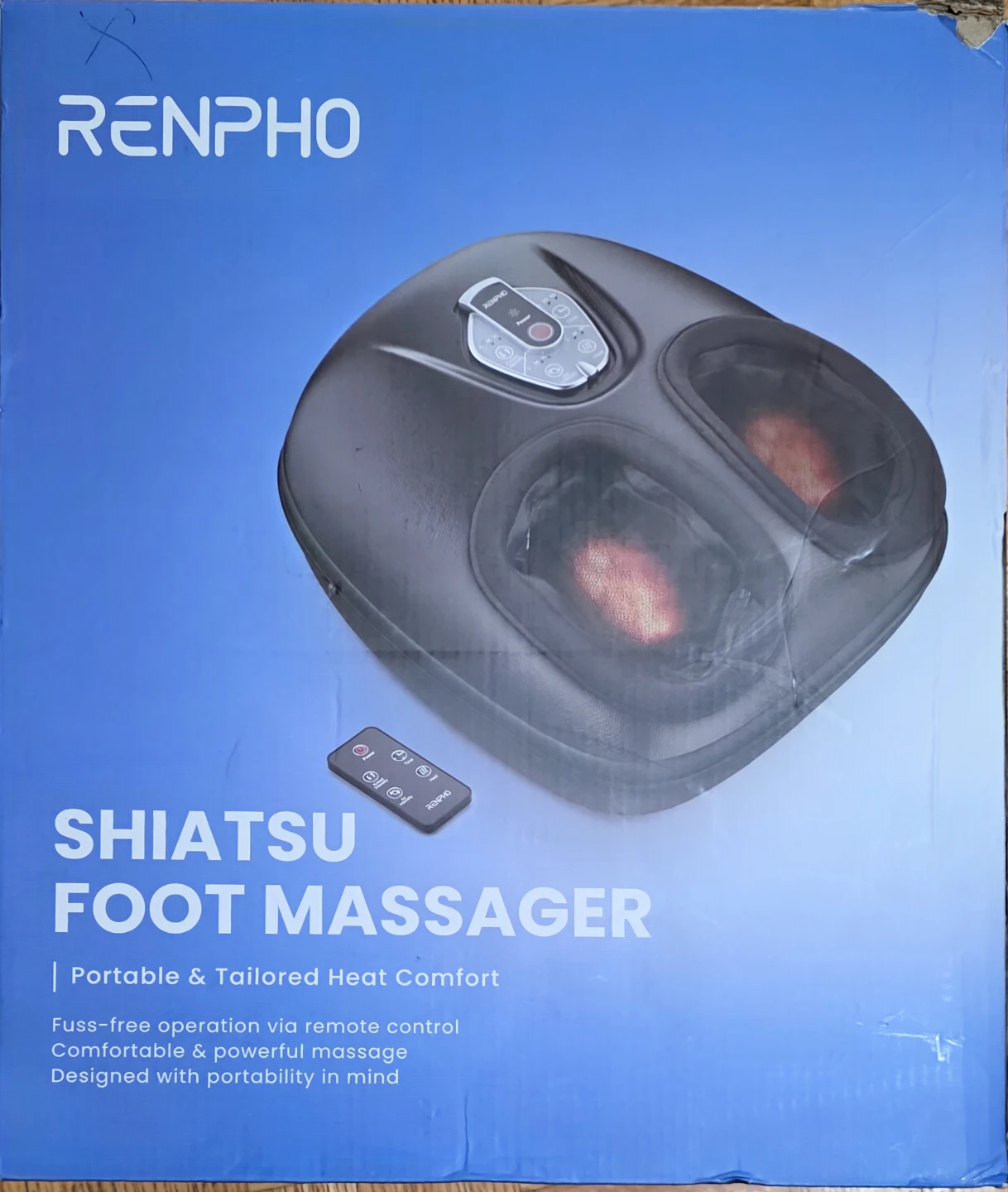 RENPHO Shiatsu Foot Massager with Heat