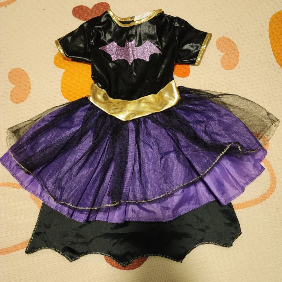Bat girl Costume Dress 2T Toddler
