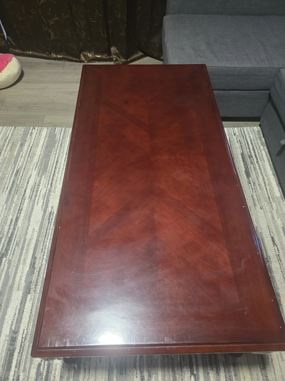 Dark Cherry Coffee Table