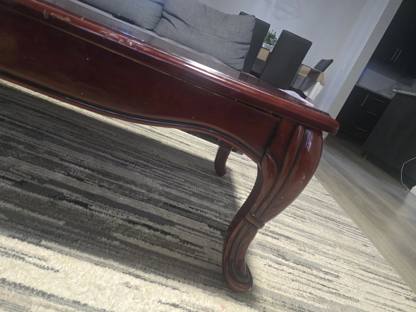 Dark Cherry Coffee Table - photo 2