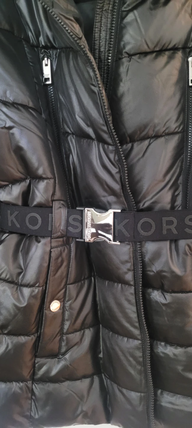 Michael Kors Puffer Jacket with Fur Hood - photo 2