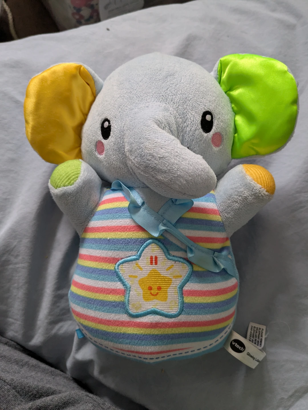 VTech Glowing Lullabies Elephant Plush Toy