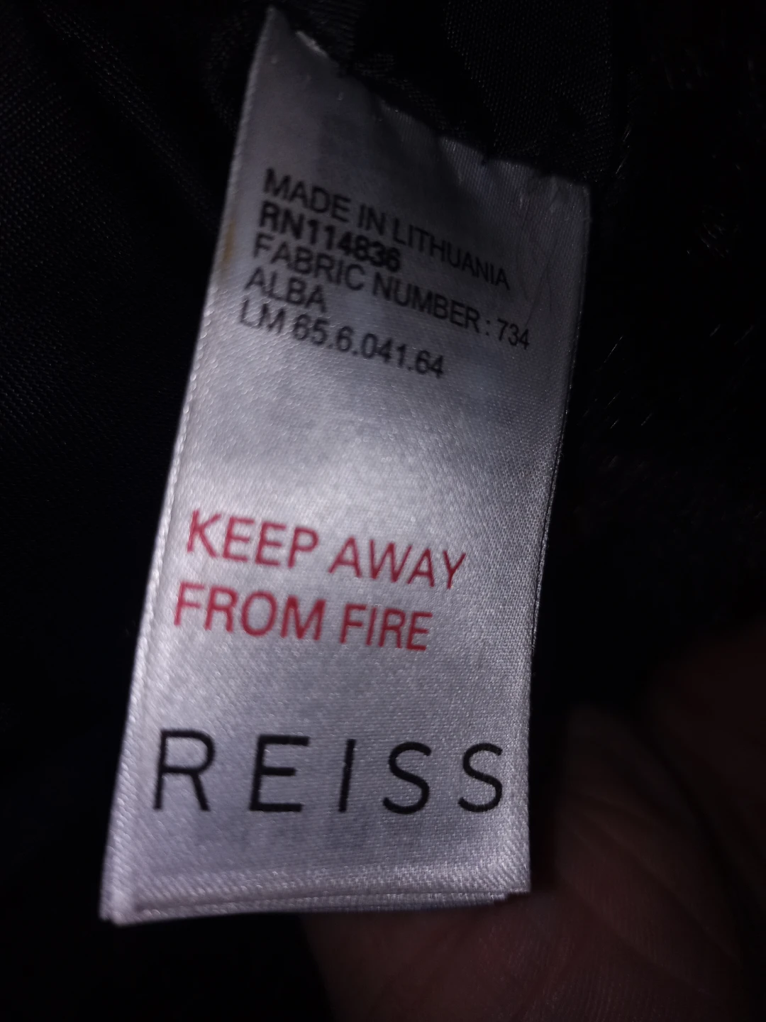 REISS Faux Fur Coat - Size XS - photo 5