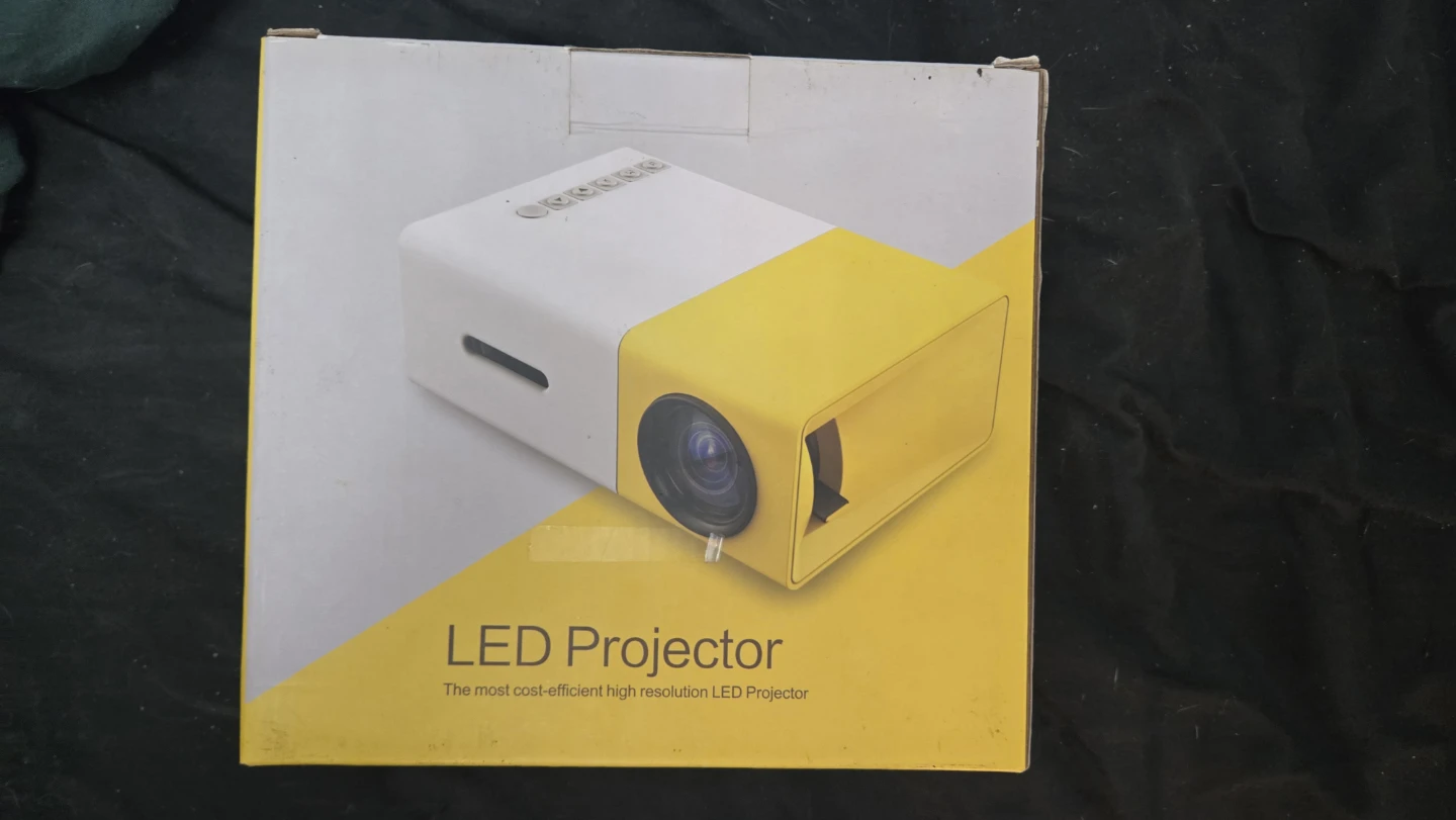 LED Projector with Remote