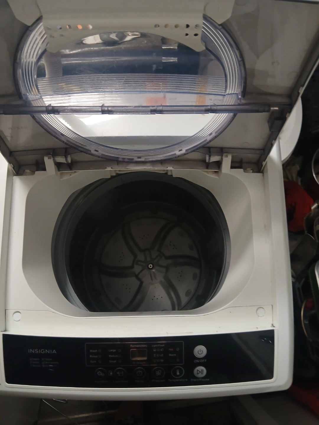 Insignia Washing Machine apt size - photo 3