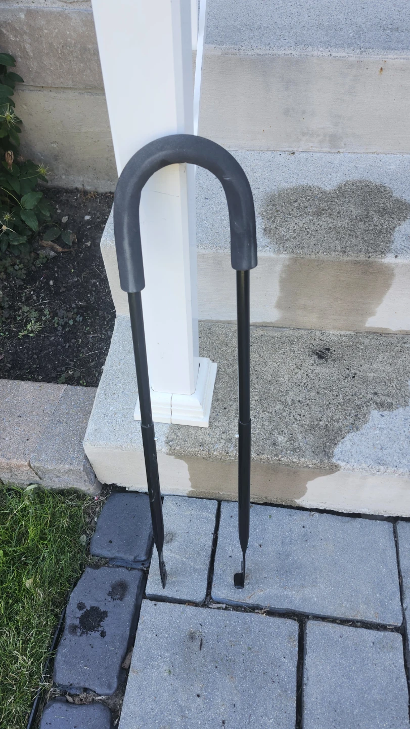 Children's Bike Balance Push Bar - Black