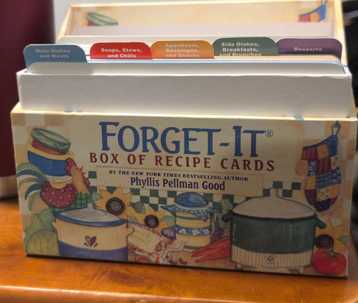 Forget-It Box of Recipe Cards by Phyllis Pellman Good - photo 2