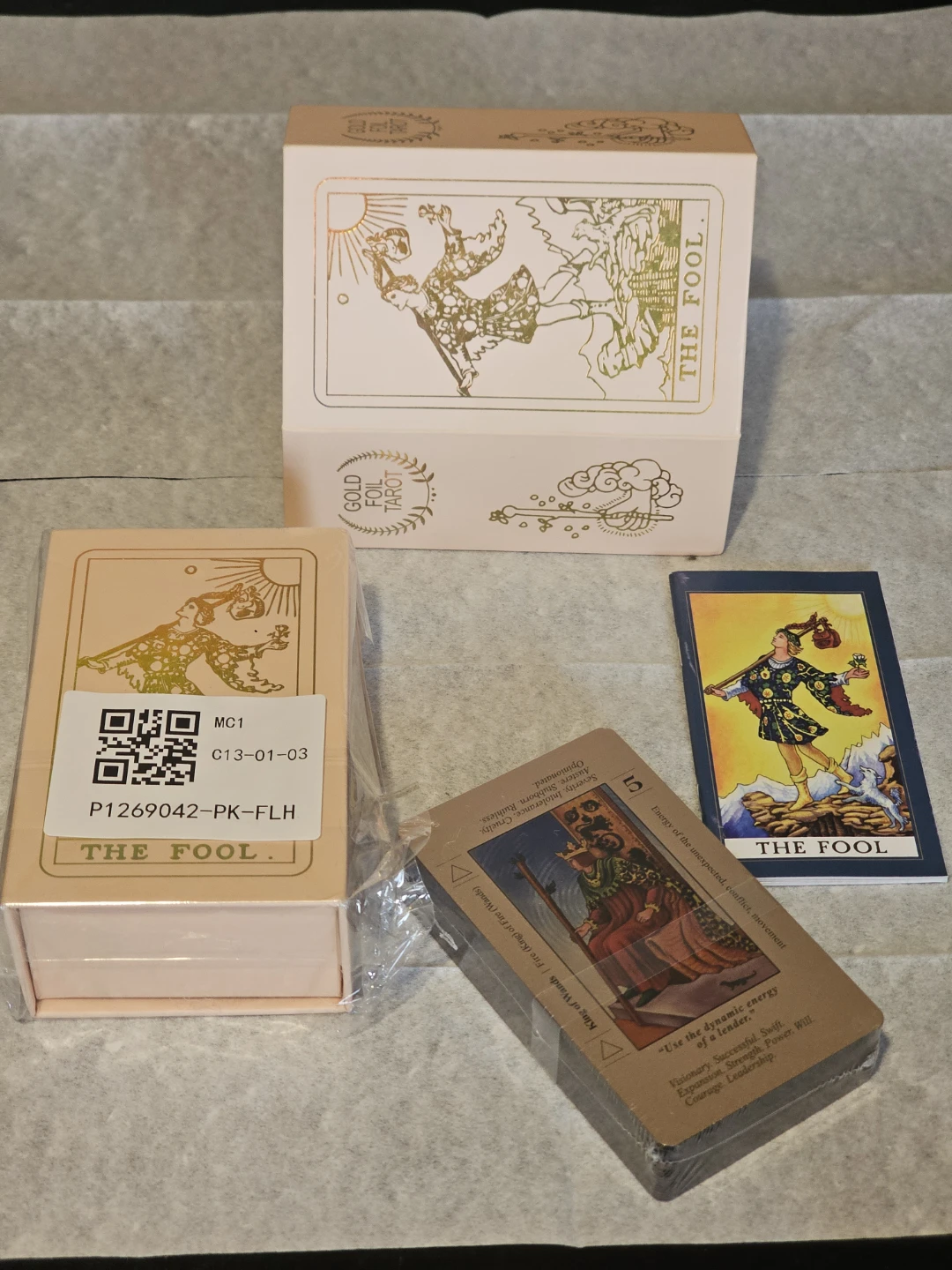 The Fool Tarot Deck Box Set