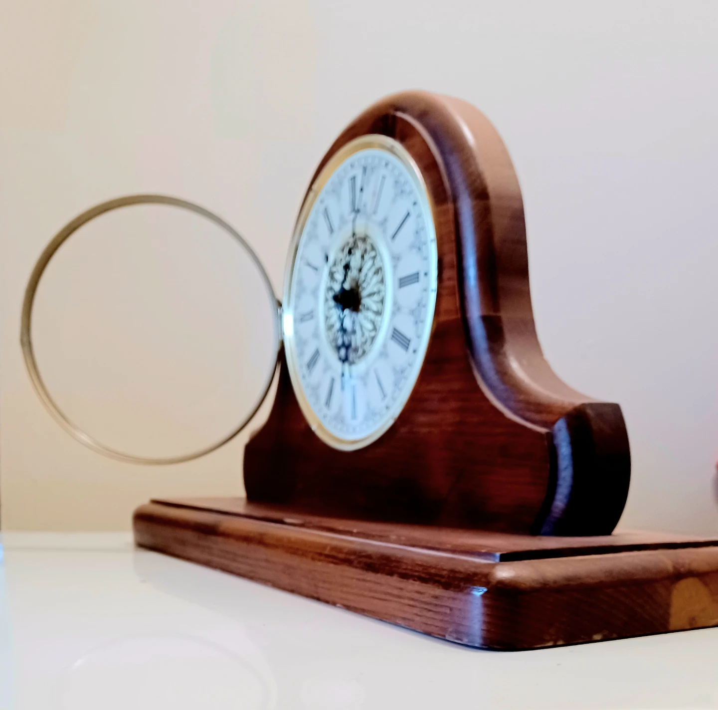 Large Tambour Mantel Clock - photo 2