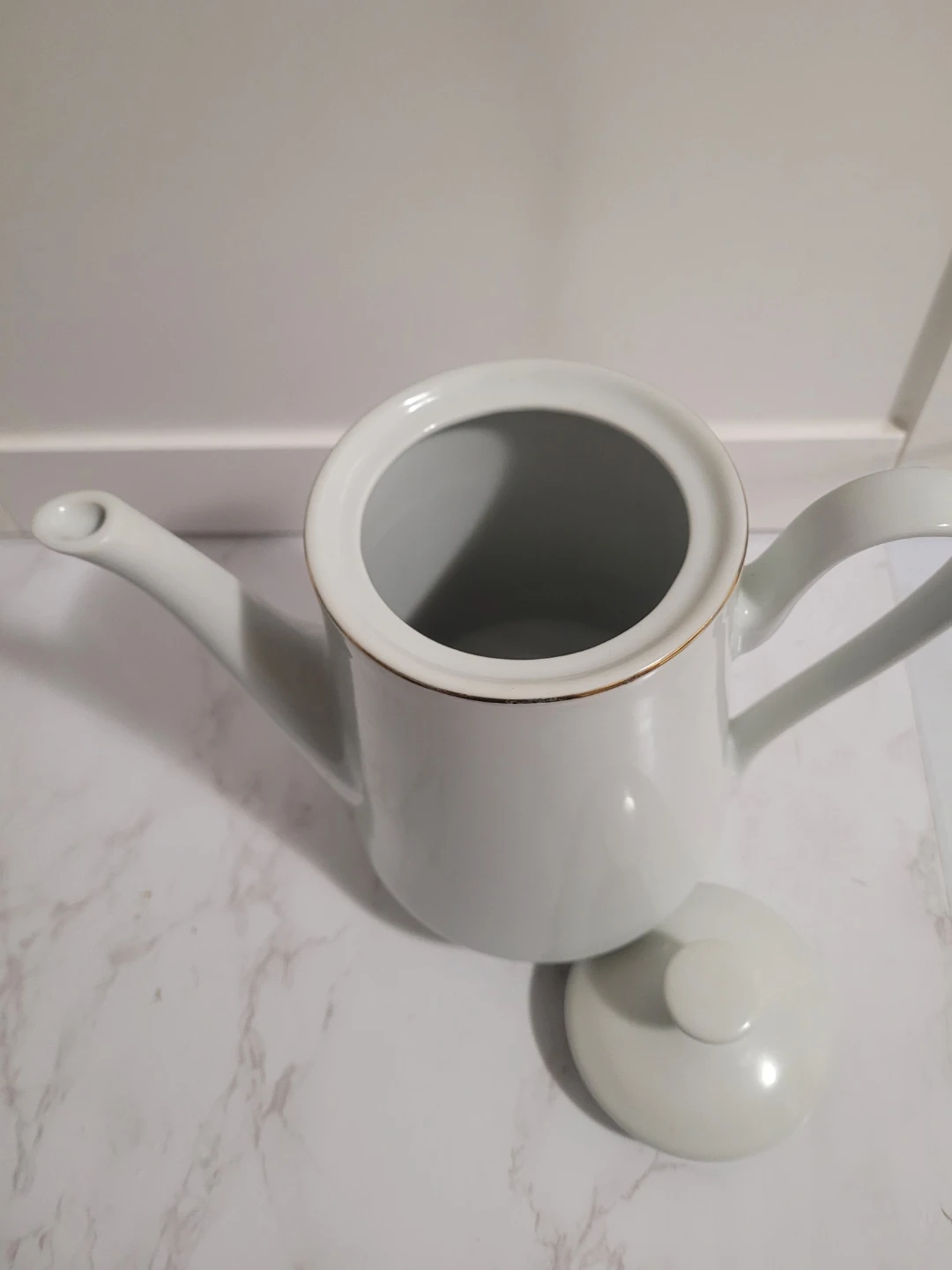 Gallery by Mikasa White Teapot$8 - photo 2