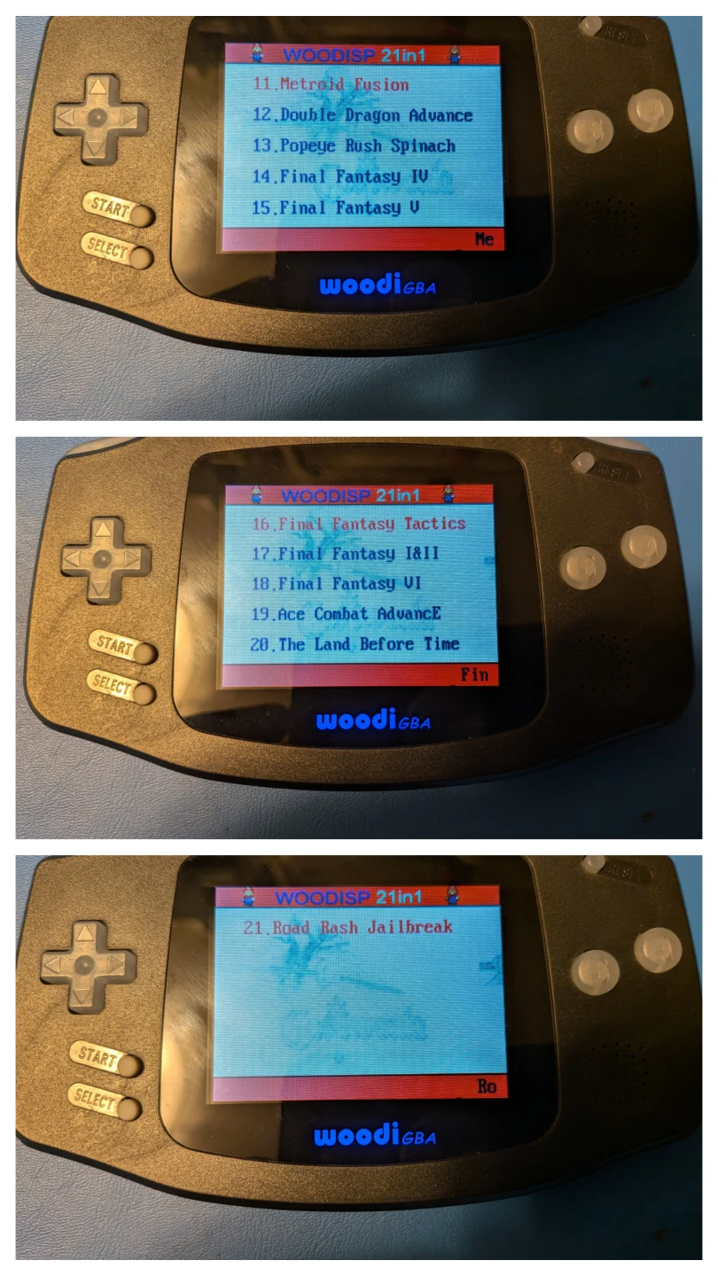 GBA multi game console - photo 5