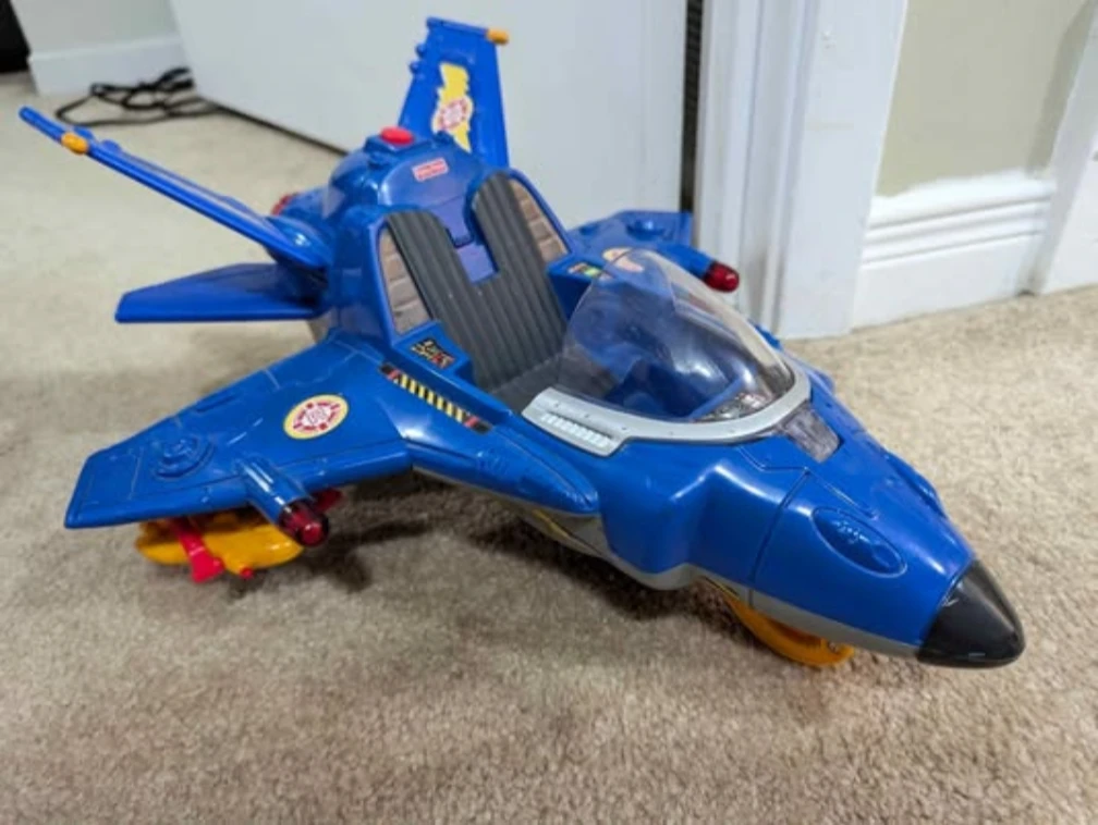 Voice tech rescue jet, Rescue Heros