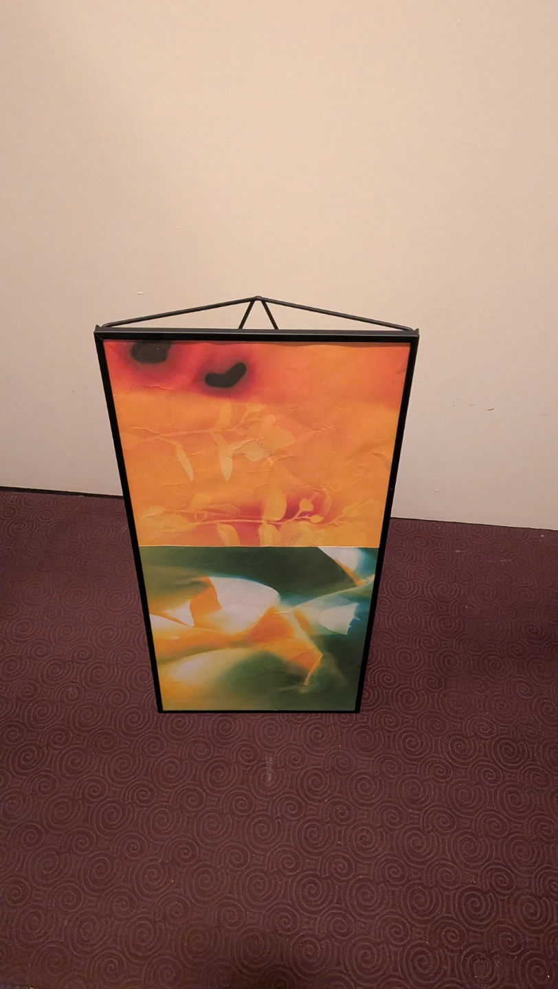 Geometric Wire Metal & Glass Black Picture Frame - photo 3