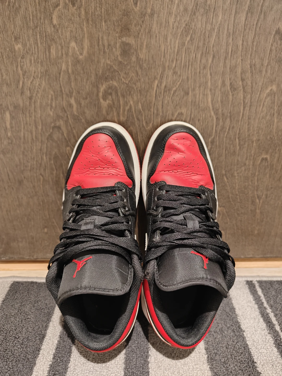 Nike Air Jordan 1 Low "Bred" sz 8 - photo 2