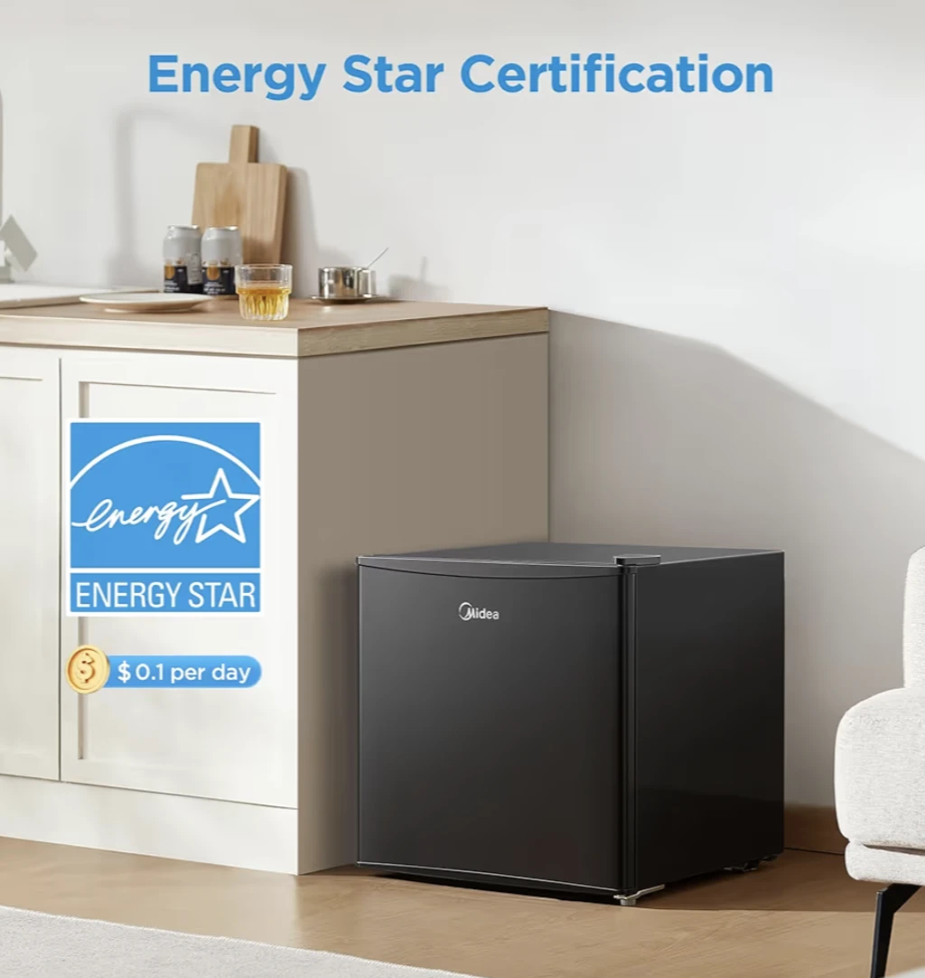 Midea Black Mini Fridge (180$ MSRP) - photo 3